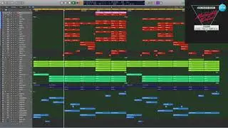 Synthwave Logic Pro X Template Midnight Drive