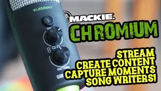 MIC/MIXER/INTERFACE:  "Mackie EM Chromium USB Microphone"