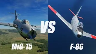 #MiG15 vs #F86 Sabre #DCS