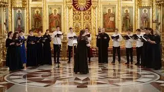 Молодежный хор Гребневского храма г. Одинцово. Концертное выступление.
