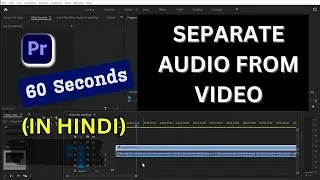 Adobe Premiere Pro | How to Separate Audio from Video