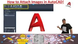 AutoCAD Tutorials | Attach Images into Model Space & Convert to DWG | Imageframe Command Explained