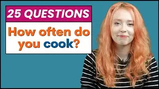 25 English Questions | How Often Do You? | Adverbs of Frequency
