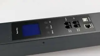 Intelligent PDU 1 phase vertical rack mount C13 C19  #IECPDU #smartPDU #intelligentpdu