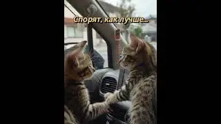 Ну котики же... #авто #спб #автомагнитола #интересно #юмор #кот