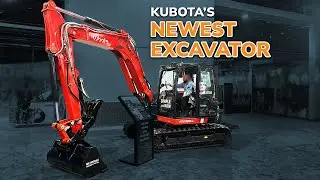 A Closer Look at Kubota’s New Largest Excavator, the KX080-5