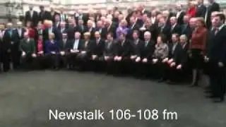 Dail Sitting for a group photograph