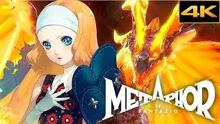 Metaphor: ReFantazio Coliseum Devourer of Flames Boss Fight HARD Gameplay Walkthrough Part 51 JPN 4K