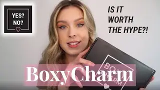 What is BOXYCHARM? Unboxing and First Impressions! Is it worth it for Canadians?