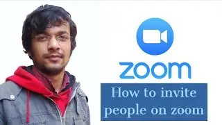 How to Invite People on Zoom  | Bangla tutorial