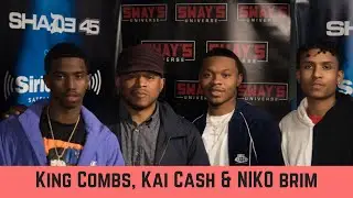 King Combs and CYN (Kai Cash & Niko Brim) Crew 5 Fingers of Death Freestyle | Sway's Universe