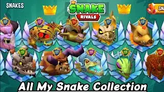 Snake Rivals : 120+ Snake Collection World record!