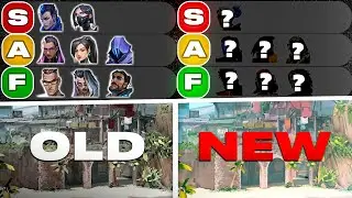 VALORANT | BREEZE MAP TIER SHEET UPDATED.