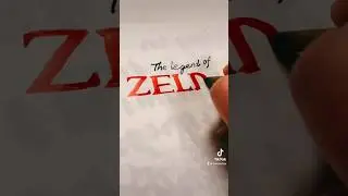 We’re getting a Zelda movie?!?! #calligraphy #thelegendofzelda #thelegendofzeldamovie #nintendo