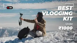 Best Vlogging Kit under ₹1000 | Vlogging Kit |