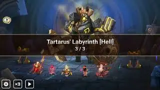 How to Do labirinth tartarus stage Guilles miniboss hell team F2P #summonerswar #video #safe