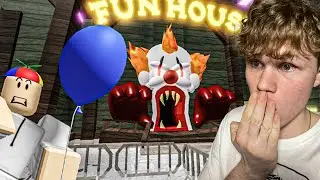 ПОБЕГ ОТ ЗЛОГО КЛОУНА в ROBLOX!