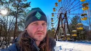 Pripyat ghost town and Duga Radar in winter 🇺🇦