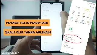 Cara memindahkan file ke memory card HP OPPO