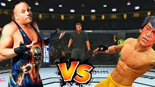 Rob Van Dam vs. Bruce Lee - EA Sports UFC 4 Rematch - Epic Fight 🔥🐉