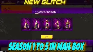 New glitch get Season 1 to 5 Elite pass bundles in mail box | Free fire New Event Today