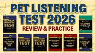 PET LISTENING TEST MAY 2026 - Full Cambridge B1 Preliminary Practice with Answers