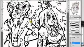 Speedpaint: humanized Discord and Chrysalis