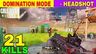 21 Kills in Domination mode Call of Duty Mobile JARS GAMING.