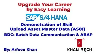 SAP-ABAP: Developing Master Data Upload using BDC (Batch Data Communication) in (Urdu/Hindi)
