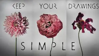 Speed Drawing Flowers | A Mesmerizing Hyperlapse Experience | Faber Castell Polychromos |