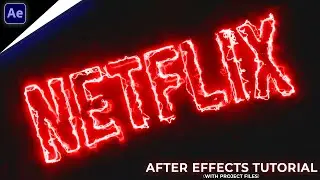 Lightning Logo Animation Tutorial in After Effects | Electric Neon Logo Animation Tutorial
