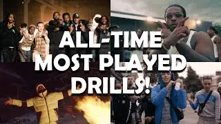 Most Played DRILL Songs Of All Time💀 (2023 Update)