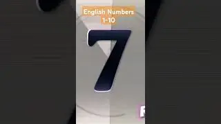 How to Count Numbers in English from 1 to 10 Easily #english #learnenglish #counting #shorts