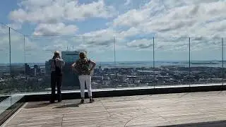 View of Boston from the Prudential Tower in Back Bay