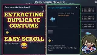 Cabal Mobile PH - Extracting Costume [ Sage Tower Costume ]