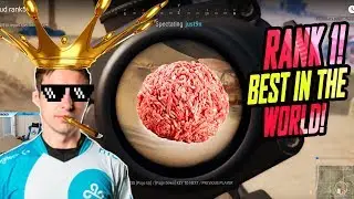 [TWITCH STREAM] #1WORLD PUBG PLAYER Shroud! Team RANK 1!