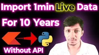 Import Live Data For 10 Years Without API from Zerodha Into Python | #python#Stock Data Analysis