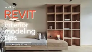 Modeling Interior Shelves in Revit