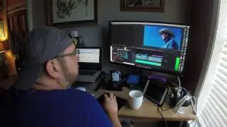 Donny Hall editing timelapse