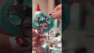 Кабошоны www.fenyxshop.ru #кабошонлицо #брошьматрешка #кабошон #украшения