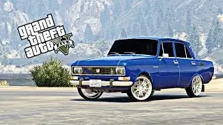 GTA 5 Mods : АЗЛК 2140 (Москвич) РОССИЯ  НА ДОРОГАХ