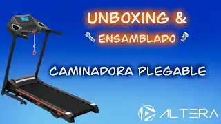 Unboxing Caminador Eléctrica Plegable Altera