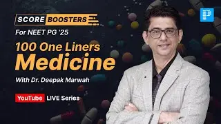 100 Medicine One Liners Every NEET PG Aspirant Needs to Know! 