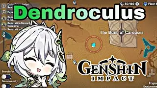 How To Get Dendroculus Near in the Dune Of Carouses | Genshin Impact Version 5.8 