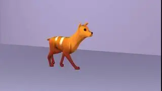 Animation Mentor: Class 2 Body Mechanics - Dog walk