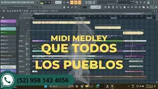 MIDI Que Todos los Pueblos Medley - CTUE Adoración