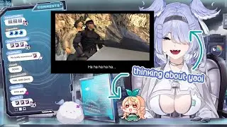 Elira and Pomu react to MGS1's Otacon Ending 【NIJISANJI EN】
