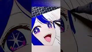 Painting Hoshino Ai, oshi no ko | Draw so easy Anime 