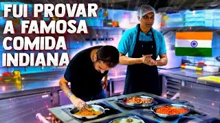 Como é a COZINHA de um restaurante INDIANO no Brasil?