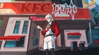 Japanese KFC Genshin AD😍
